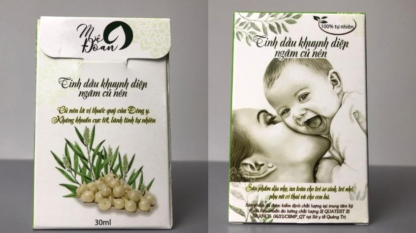 Tinh dầu khuynh diệp củ nén Mệ Đoan 30 ml Tinh dầu khuynh diệp củ nén Mệ Đoan 30 ml