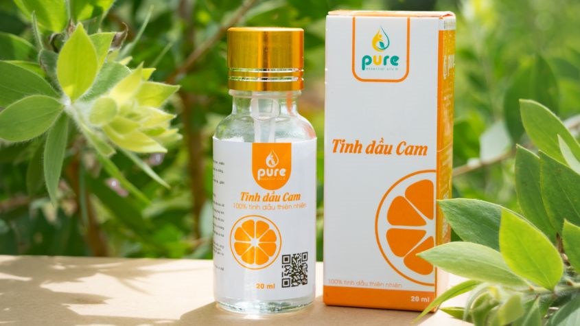 Tinh dầu cam Pure 20 ml Tinh dầu cam Pure 20 ml